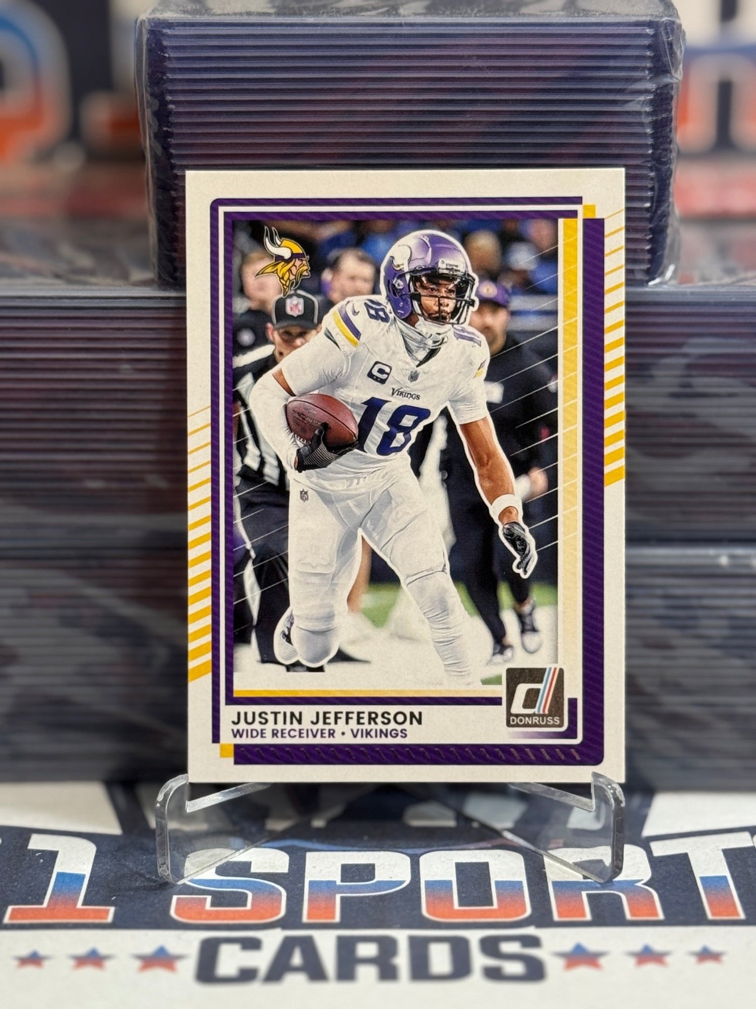 2025 Donruss Justin Jefferson 242