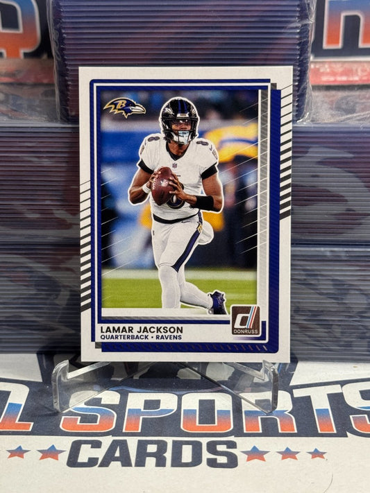 2025 Donruss Lamar Jackson 102