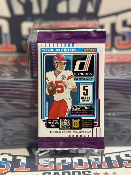 2025 Donruss NFL Football Retail Gravity Pack