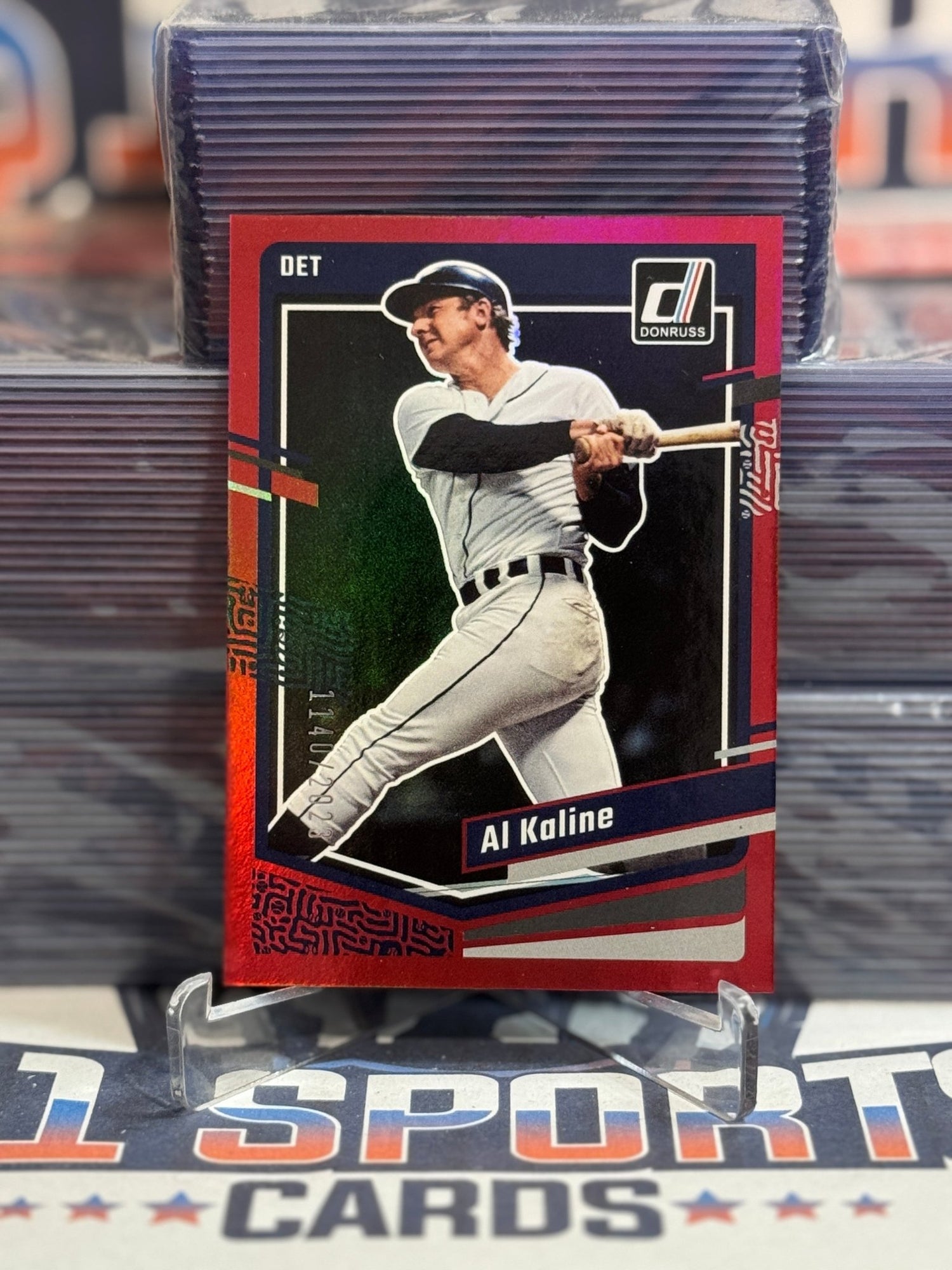 2025 Donruss (Red Foil 1140/2023) Al Kaline 183
