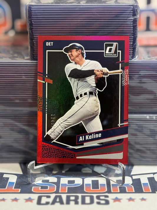 2025 Donruss (Red Foil 1140/2023) Al Kaline 183