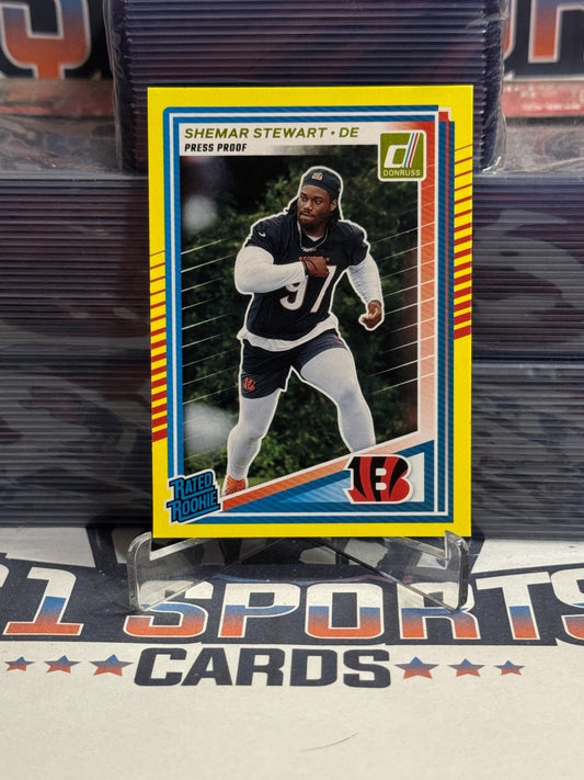 2025 Donruss (Yellow, Rated Rookie) Shemar Stewart 393