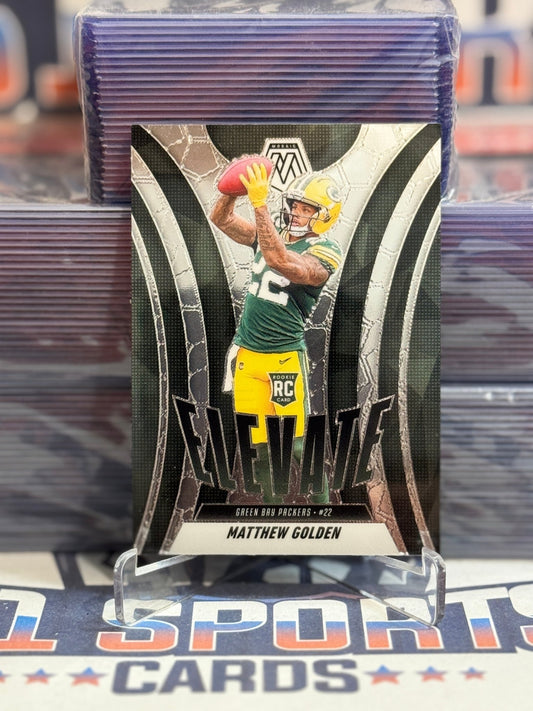 2025 Panini Mosaic (Elevate) Matthew Golden Rookie 3