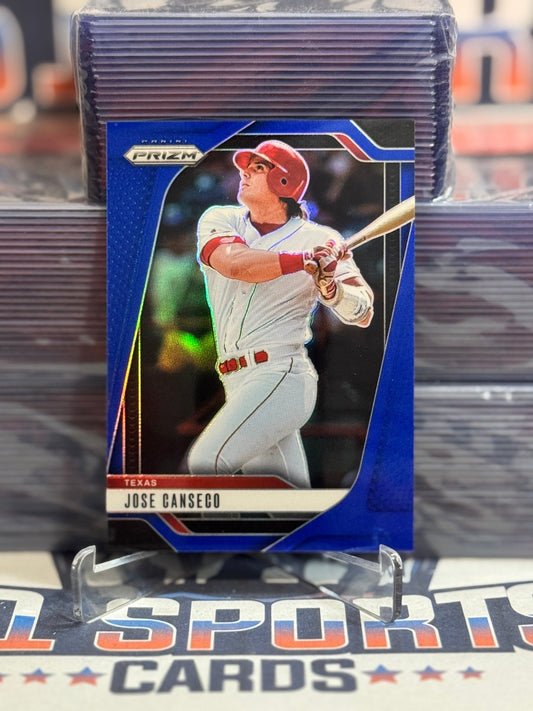 2025 Panini Prizm (Blue Prizm 16/199) Jose Canseco 147