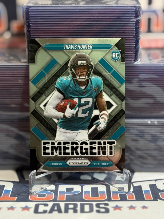 2025 Panini Prizm (Emergent) Travis Hunter Rookie 12