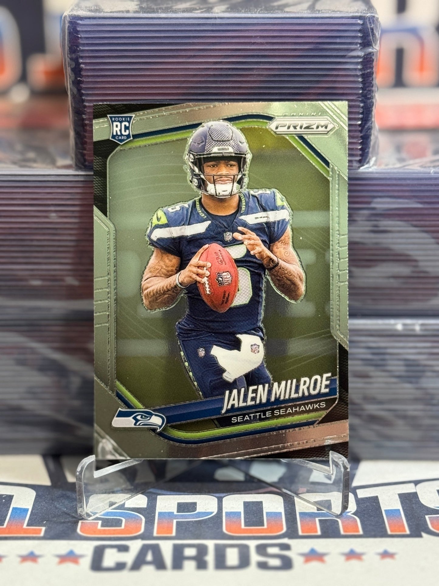 2025 Panini Prizm Jalen Milroe Rookie 317