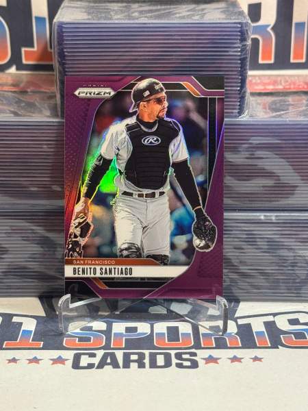 2025 Panini Prizm (Purple Prizm 136/149) Benito Santiago 243