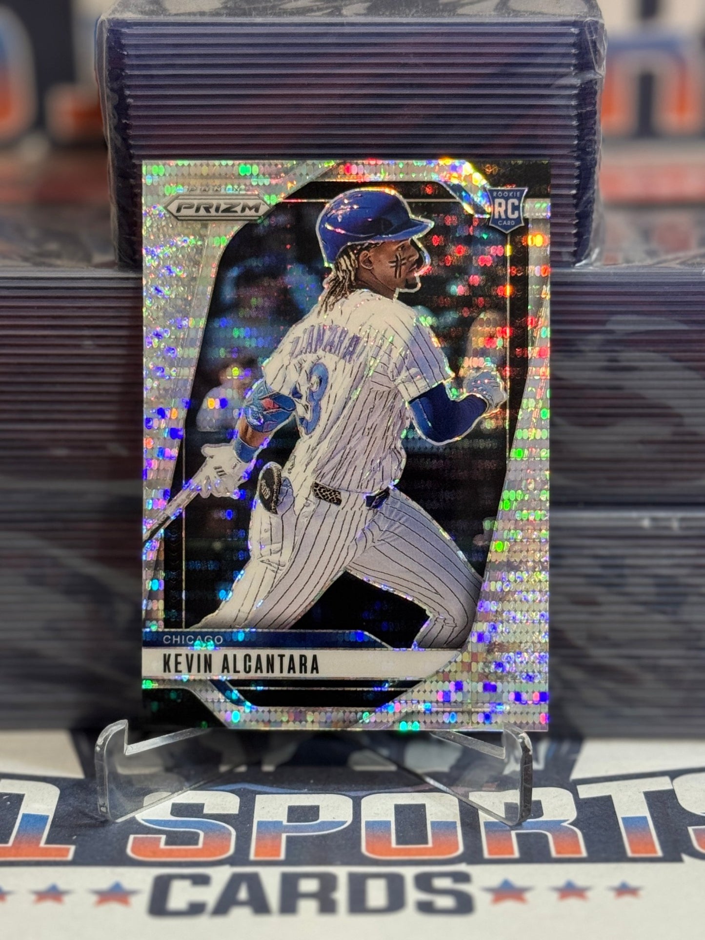 2025 Panini Prizm (Silver Pulsar Prizm 326/499) Kevin Alcantara Rookie 48
