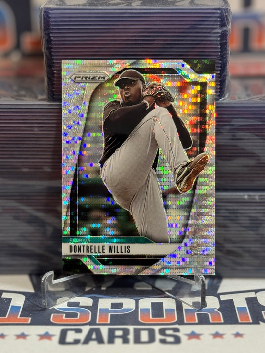 2025 Panini Prizm (Silver Pulsar Prizm 484/499) Dontrell Willis 154