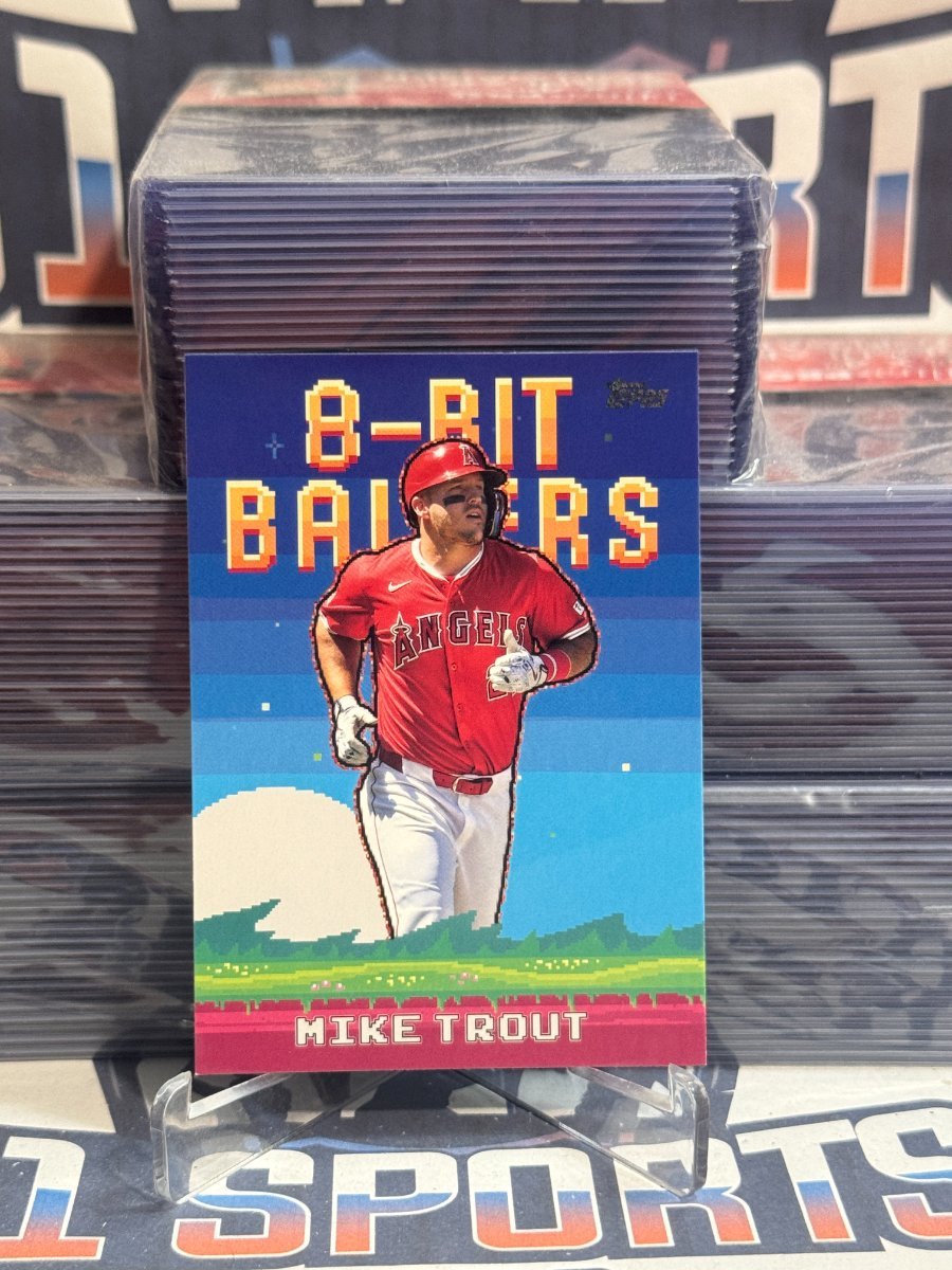 2025 Topps (8 - Bit Ballers) Mike Trout 8B - 2