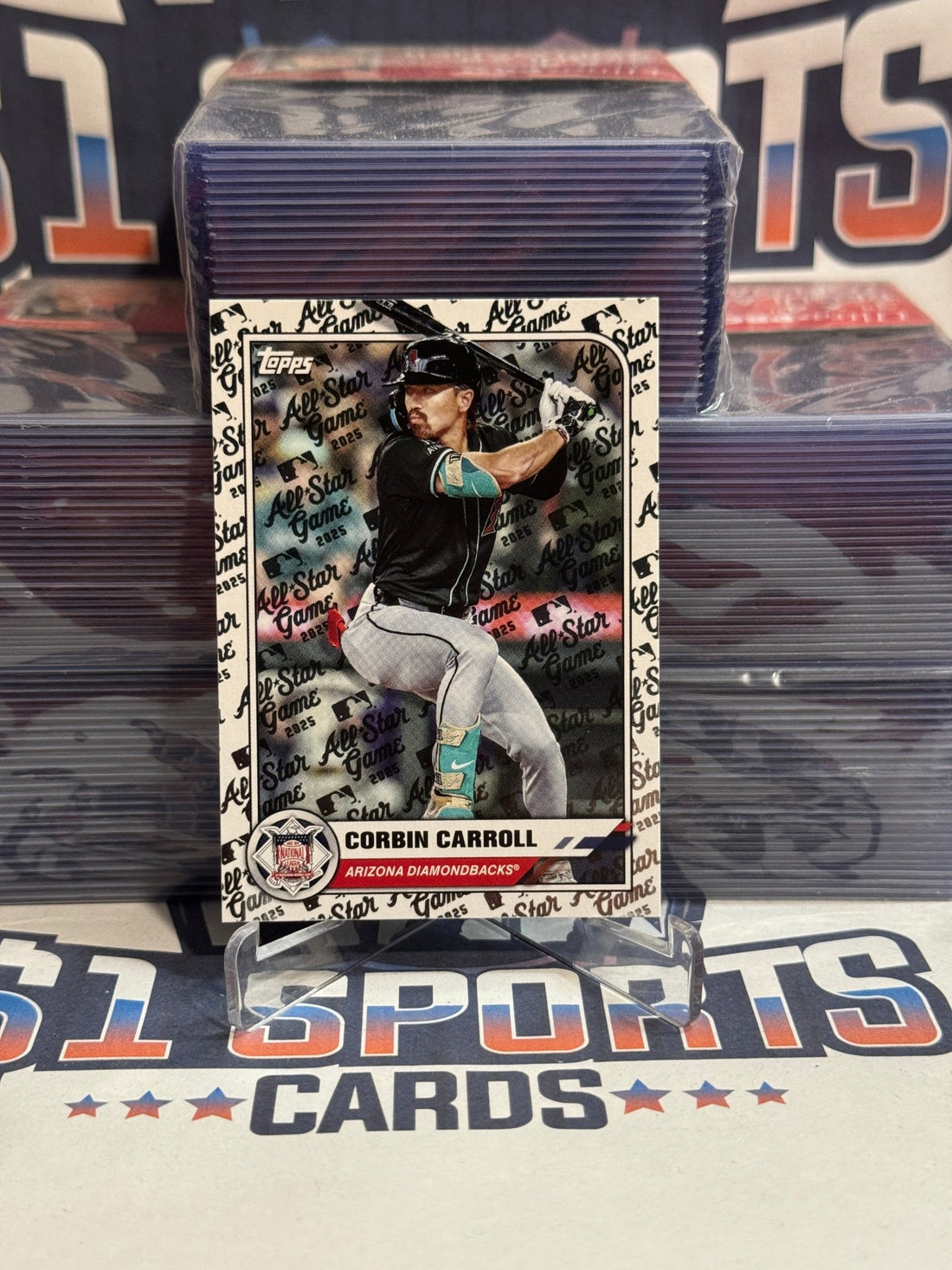 2025 Topps (All-Star Game Parallel) Corbin Carroll #18 – $1 Sports Cards