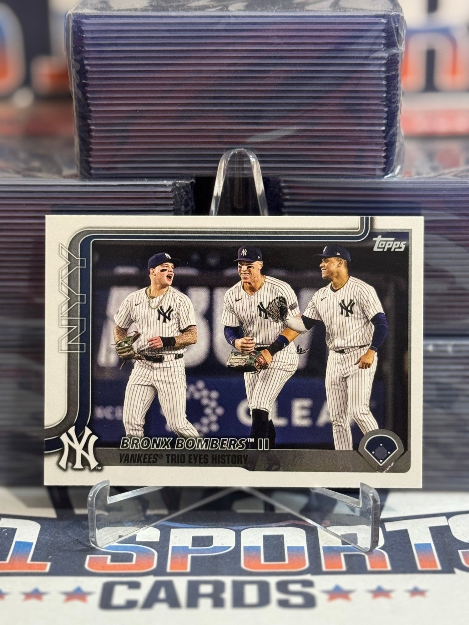 2025 Topps (Bronx Bombers) Aaron Judge & Juan Soto 184