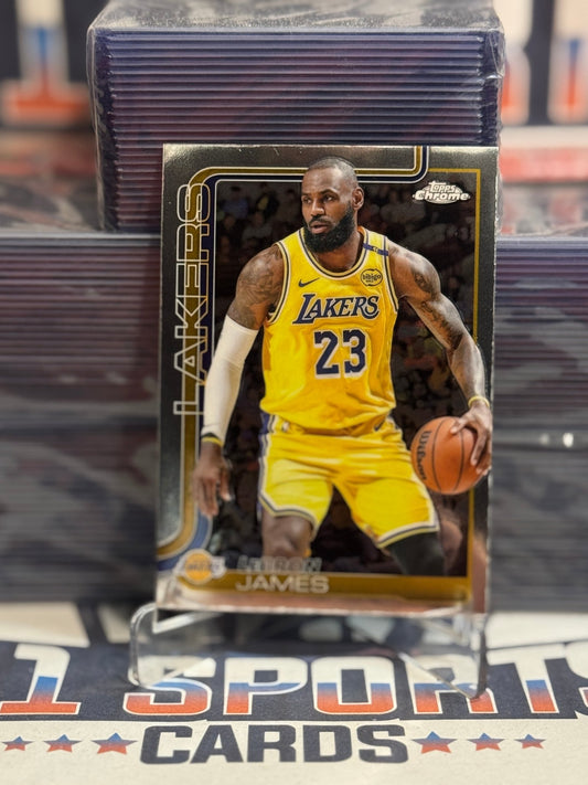 2025 Topps Chrome LeBron James 127