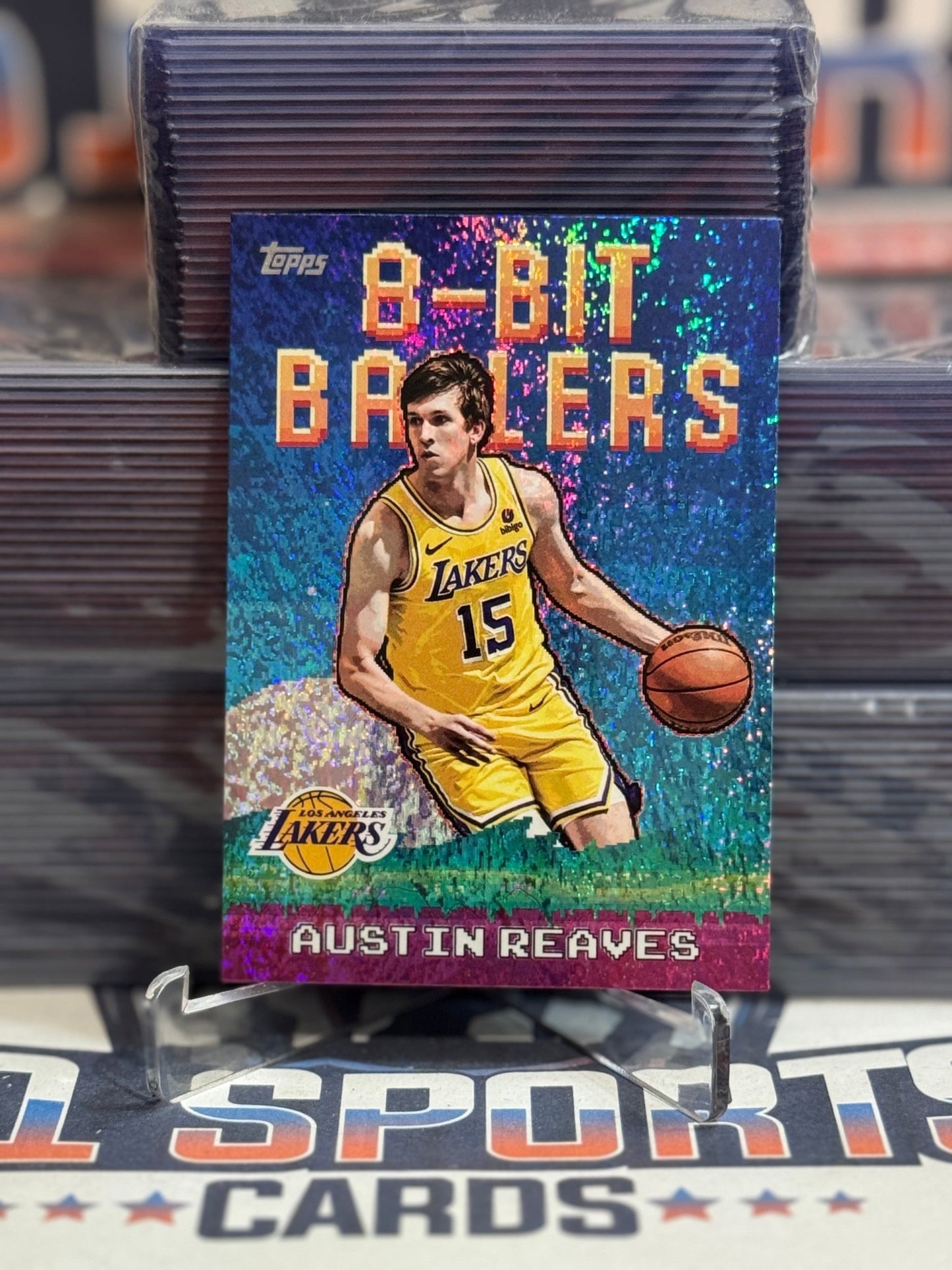 2025 Topps (Foil, 8 - Bit Ballers) Austin Reaves 8B - 10