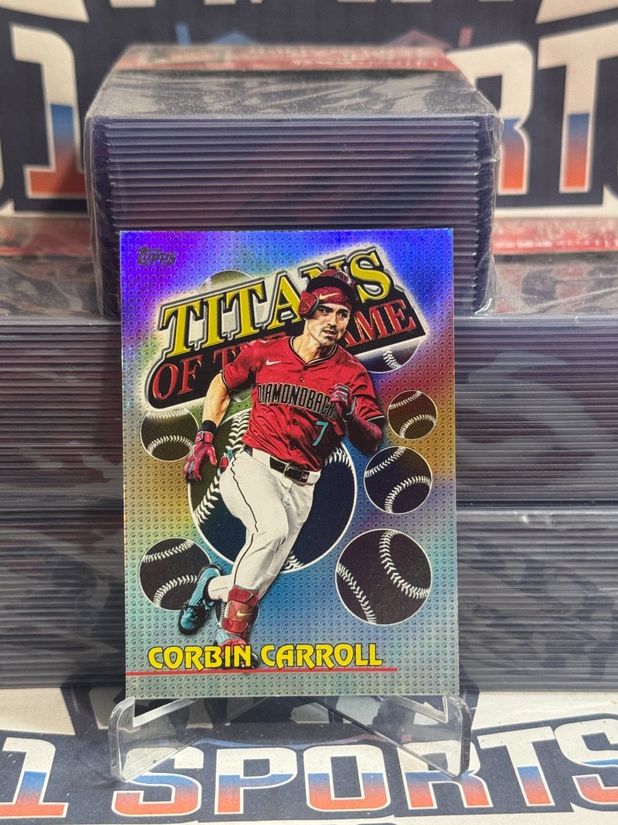 2025 Topps (Foil, Titans of the Game) Corbin Carroll TOG - 6