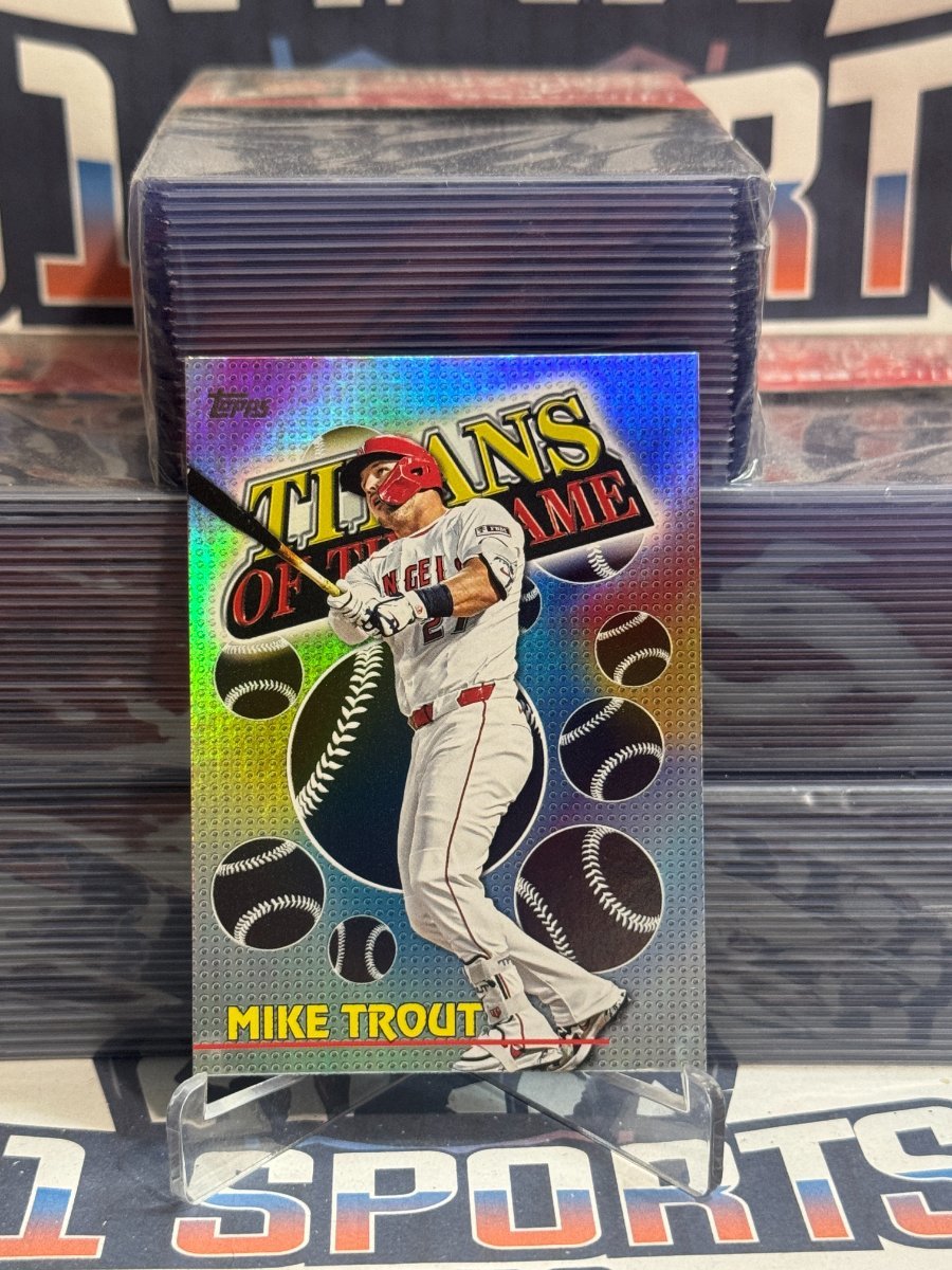2025 Topps (Foil, Titans of the Game) Mike Trout TOG - 2