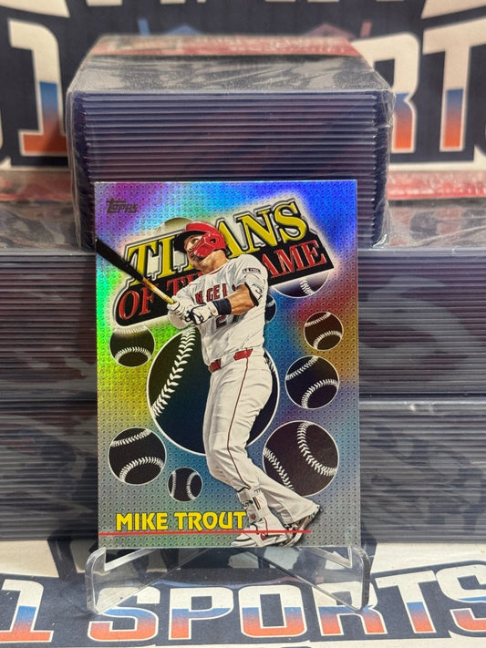 2025 Topps (Foil, Titans of the Game) Mike Trout TOG - 2