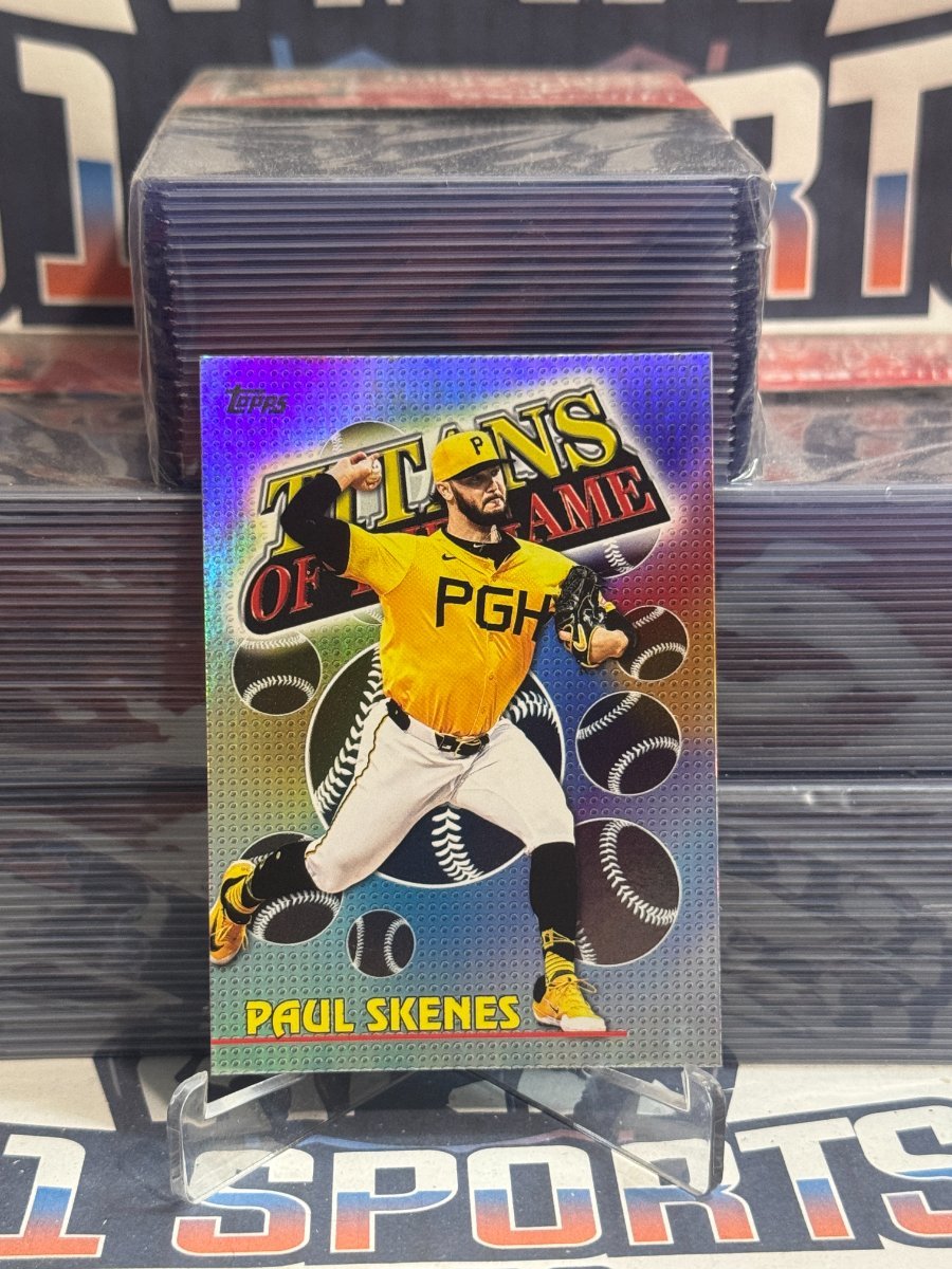 2025 Topps (Foil, Titans of the Game) Paul Skenes TOG - 14