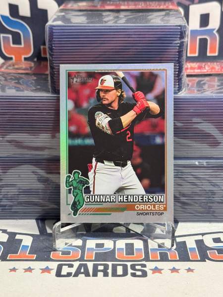 2025 Topps Heritage (1976 Holographic) Gunnar Henderson #76R-17