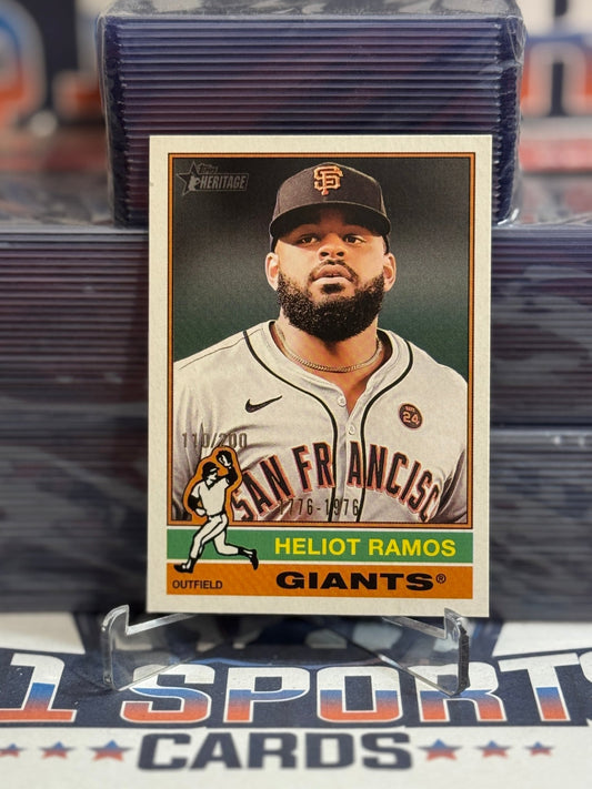 2025 Topps Heritage (Bicentennial 110/200) Heliot Ramos 32
