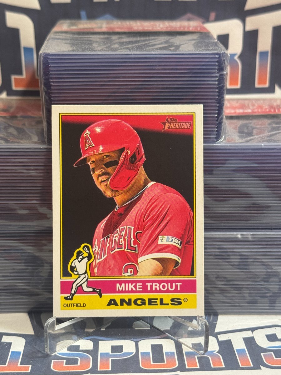2025 Topps Heritage Mike Trout 119