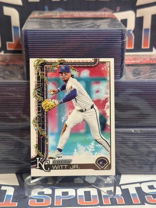 2025 Topps Holiday Bobby Witt Jr. H100