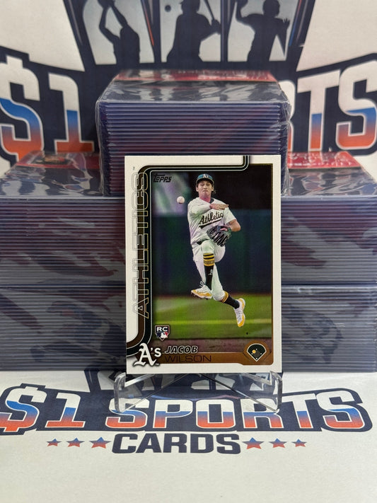 2025 Topps Jacob Wilson Rookie #314