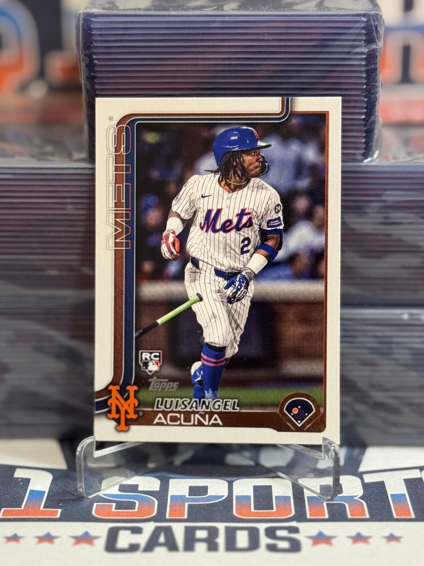 2025 Topps Luisangel Acuna Rookie 524