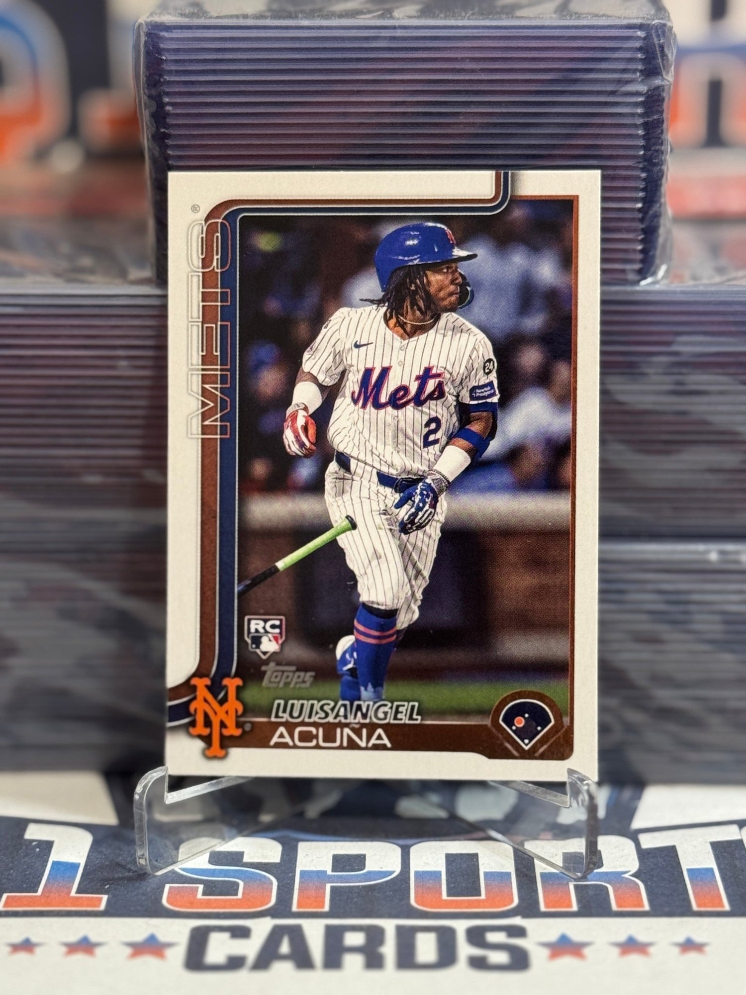 2025 Topps Luisangel Acuna Rookie 524
