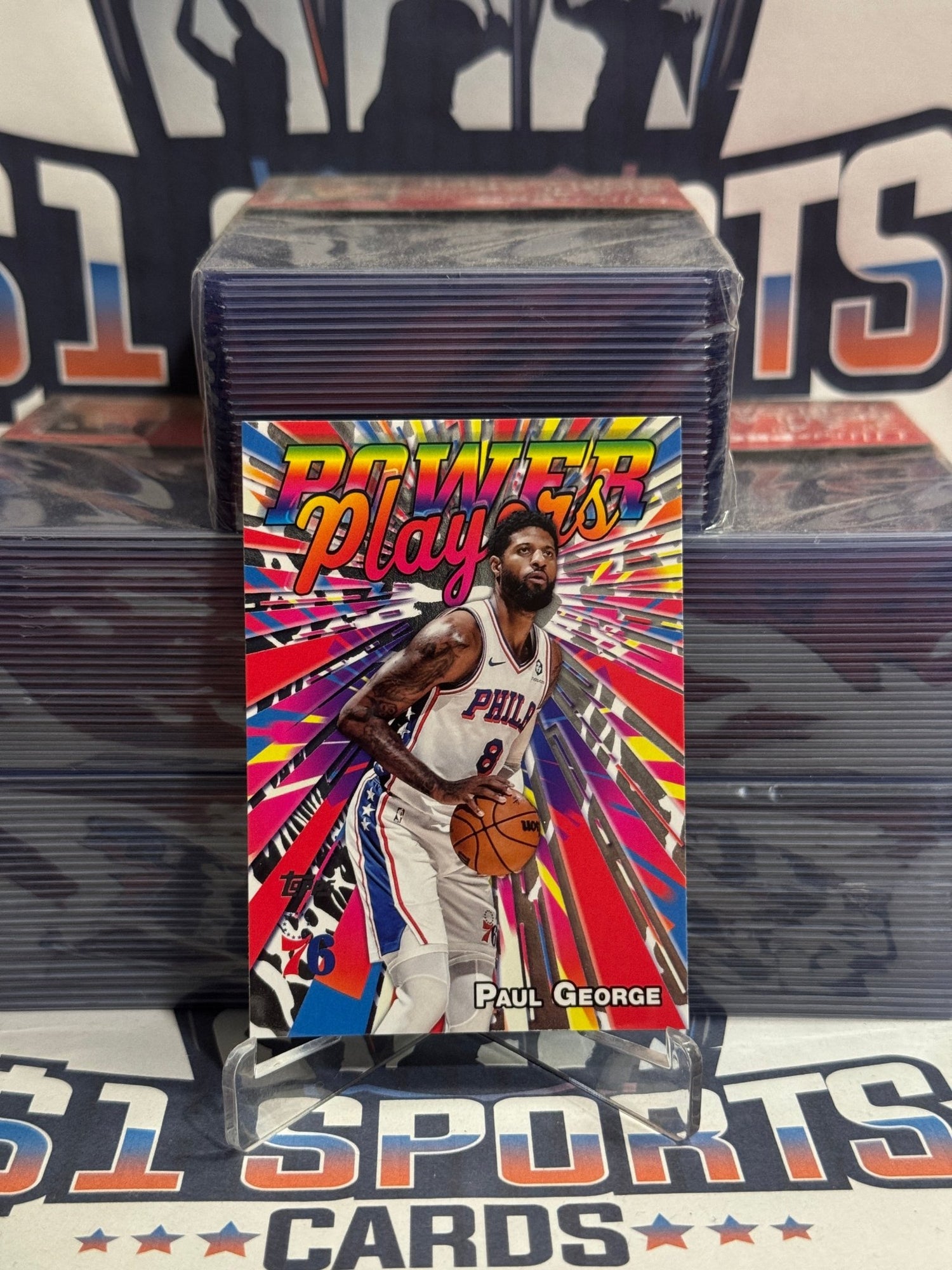 2025 Topps (Power Players) Paul George PP - 11