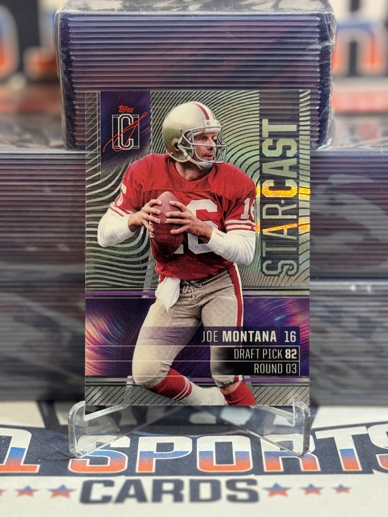 2025 Topps Signature Class (Starcast) Joe Montana SC - 10