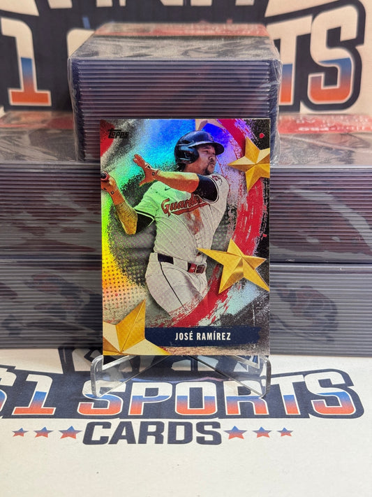 2025 Topps (Stars of MLB) Jose Ramirez #SMLB - 20