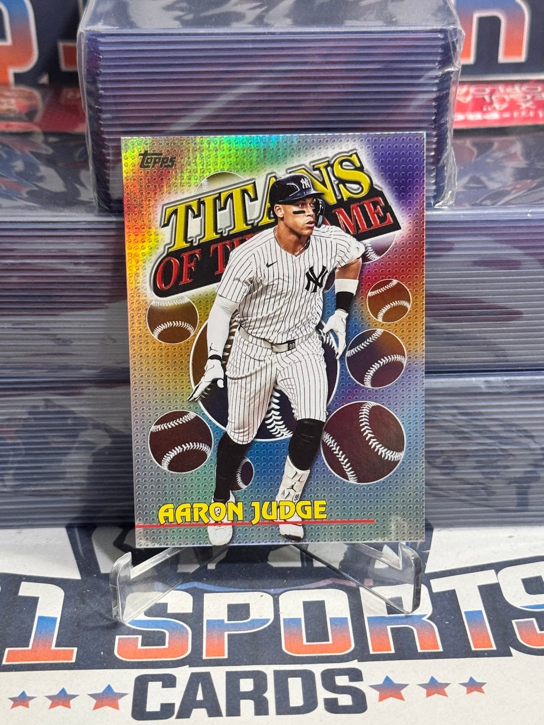 2025 Topps (Titans of the Game) Aaron Judge TOG-3