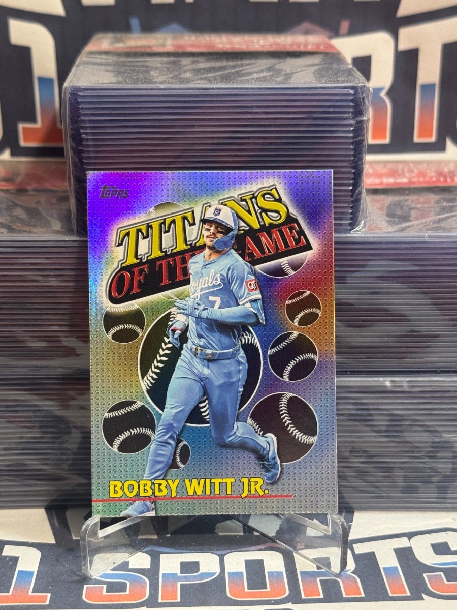 2025 Topps (Titans of the Game) Bobby Witt Jr. TOG - 16