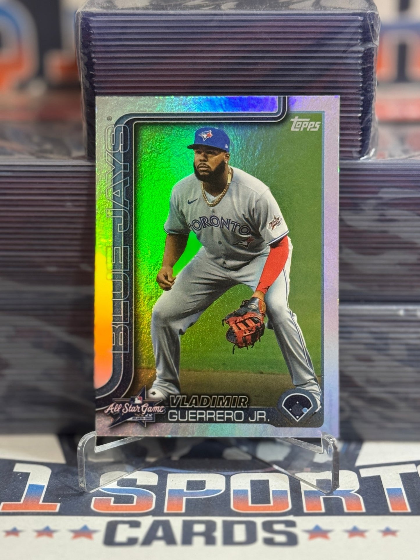 2025 Topps Update (Foil, All - Star Game) Vladimir Guerrero Jr. ASG - 3