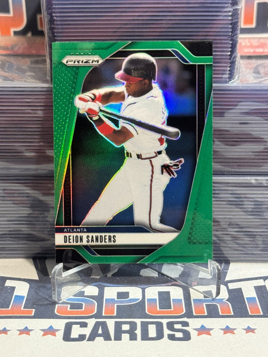 2025Panini Prizm (Green Prizm) Deion Sanders 225