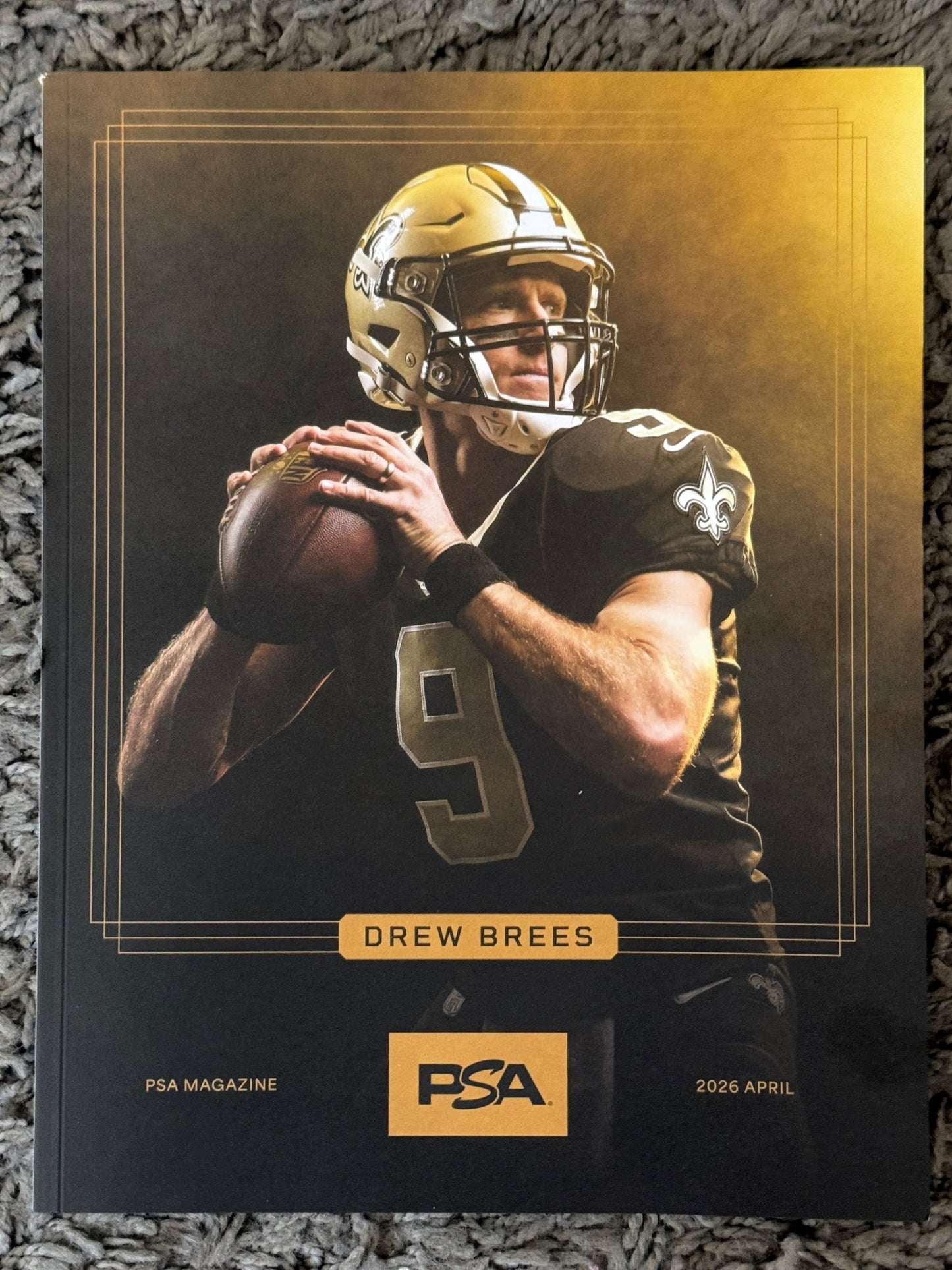 2026 PSA Magazine (April) Drew Brees