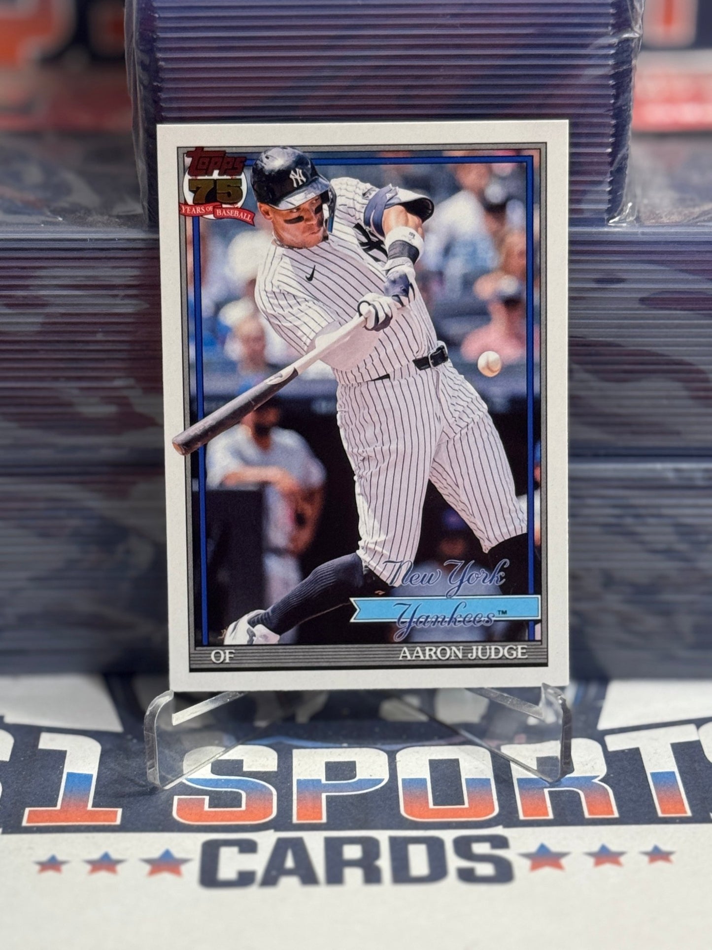 2026 Topps (1991 Redux) Aaron Judge T91-34