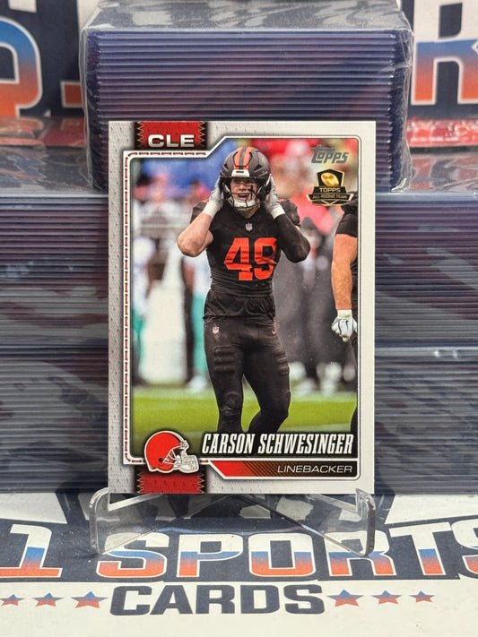 2026 Topps (All-Rookie Team) Carson Schwesinger #45