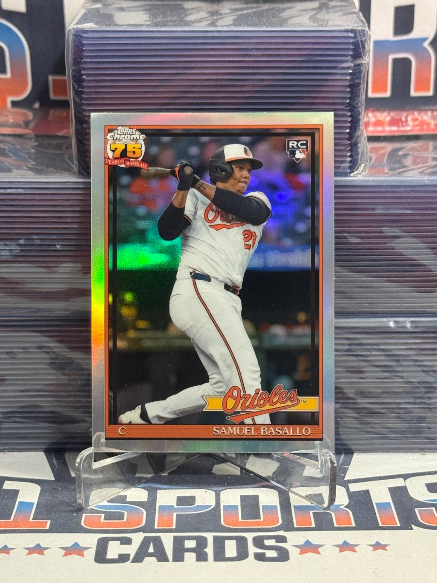 2026 Topps Chrome (1991 Redux) Samuel Basallo Rookie #91CB-17