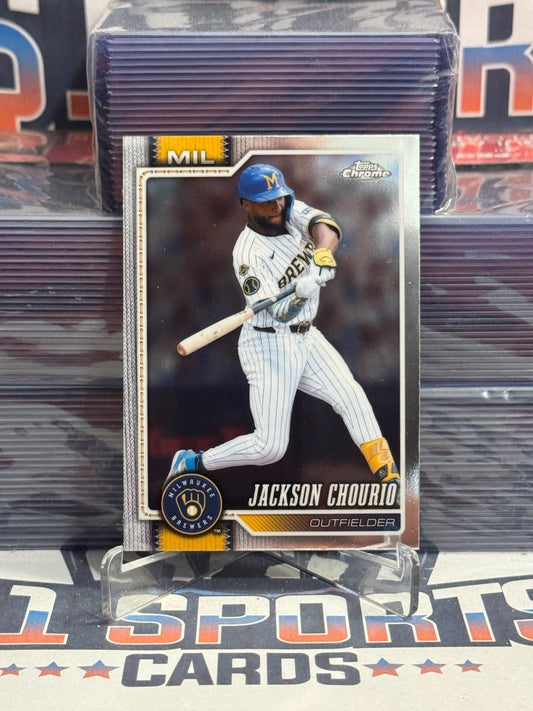 2026 Topps Chrome (2nd Year) Jackson Chourio 51
