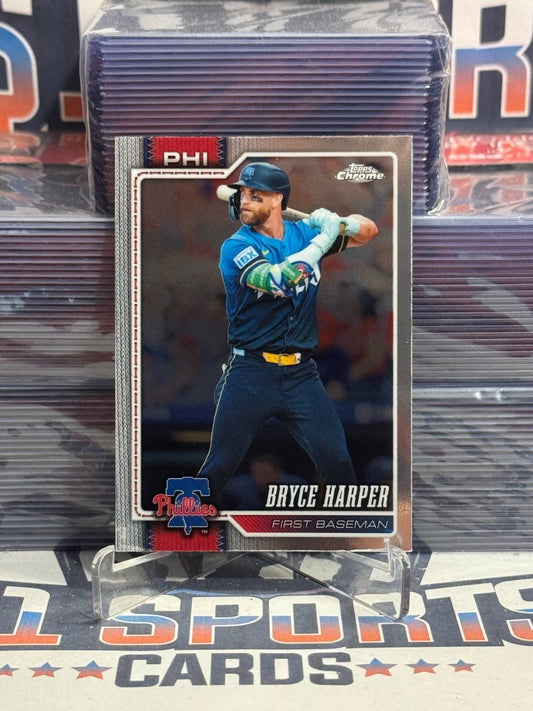 2026 Topps Chrome Bryce Harper 244