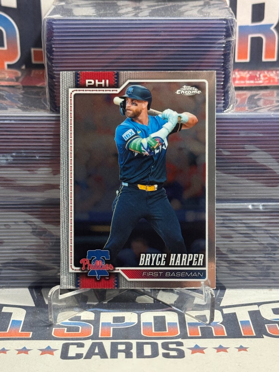 2026 Topps Chrome Bryce Harper #244