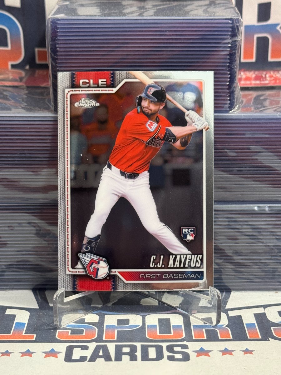 2026 Topps Chrome C.J. Kayfus Rookie #46