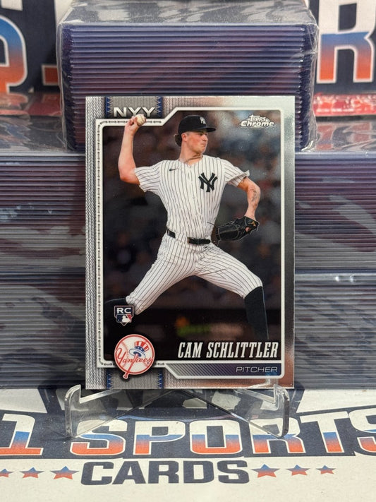 2026 Topps Chrome Cam Schlittler Rookie #262