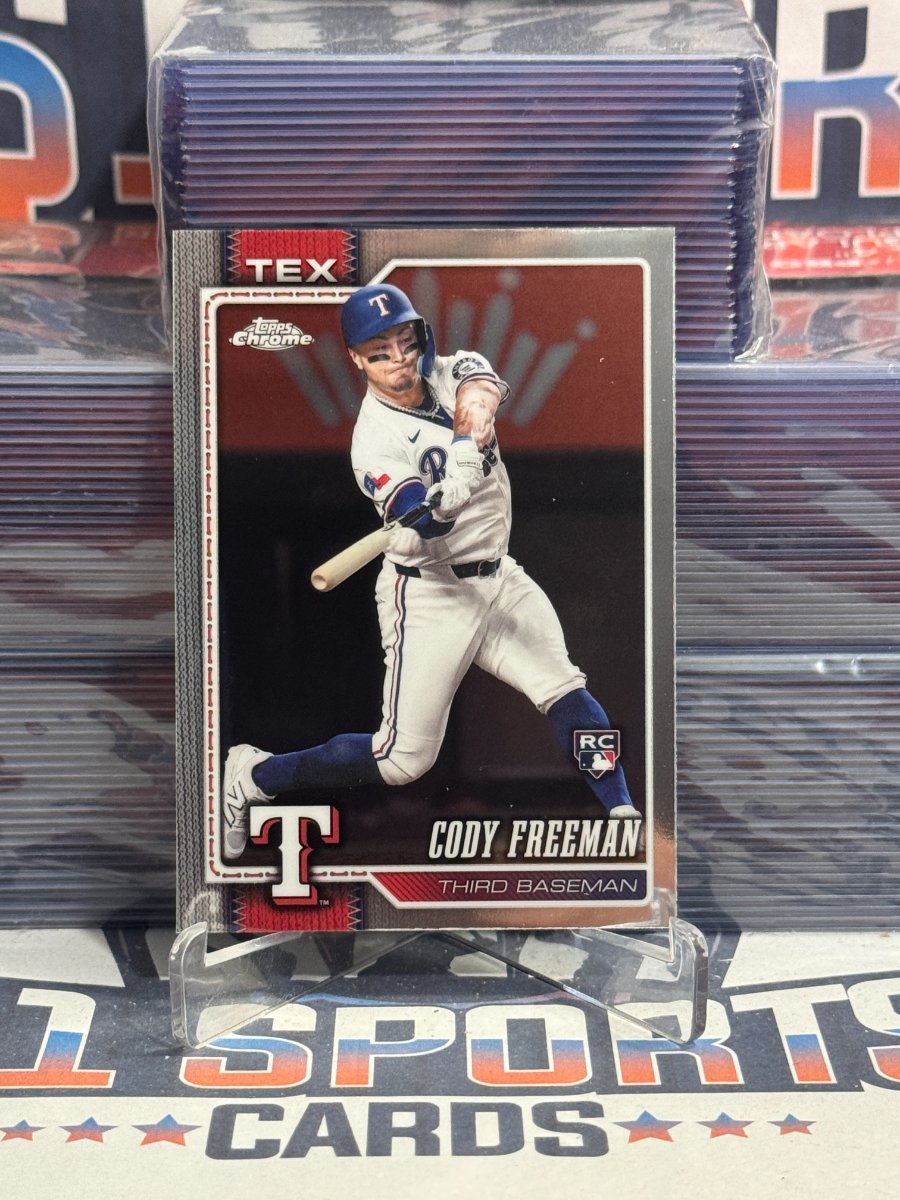 2026 Topps Chrome Cody Freeman Rookie #255