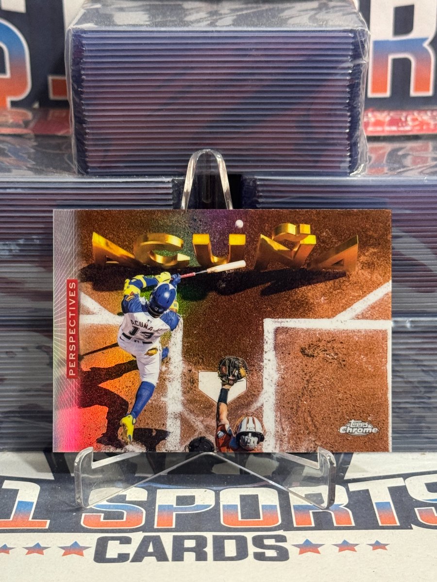 2026 Topps Chrome (Perspectives) Ronald Acuna Jr. #P-6