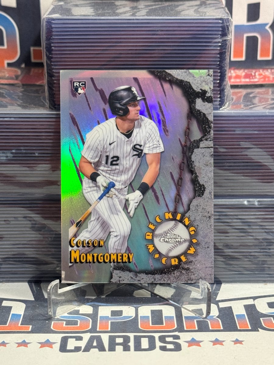2026 Topps Chrome (Wrecking Crew) Colson Montgomery Rookie #WC-23
