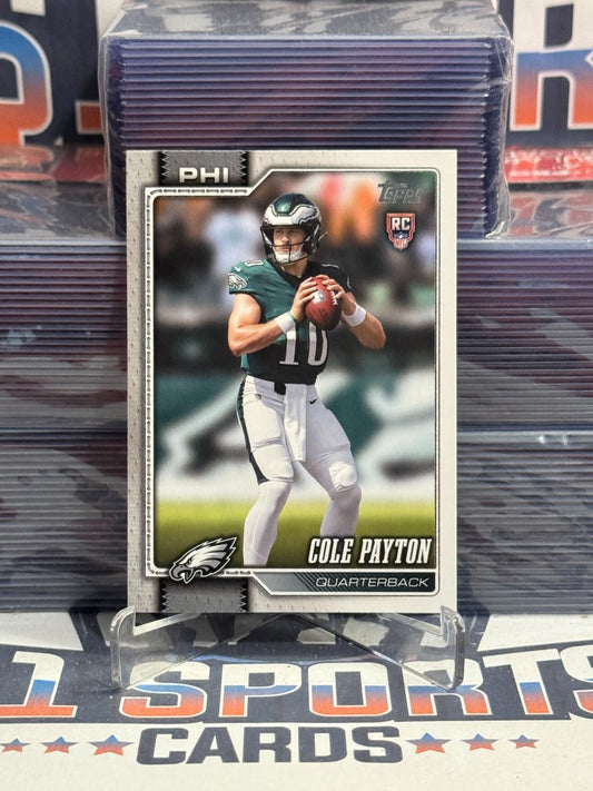 2026 Topps Cole Payton Rookie #307