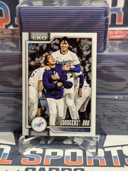 2026 Topps (Dodgers Duo) Shohei Ohtani & Yoshinobu Yamamoto #265